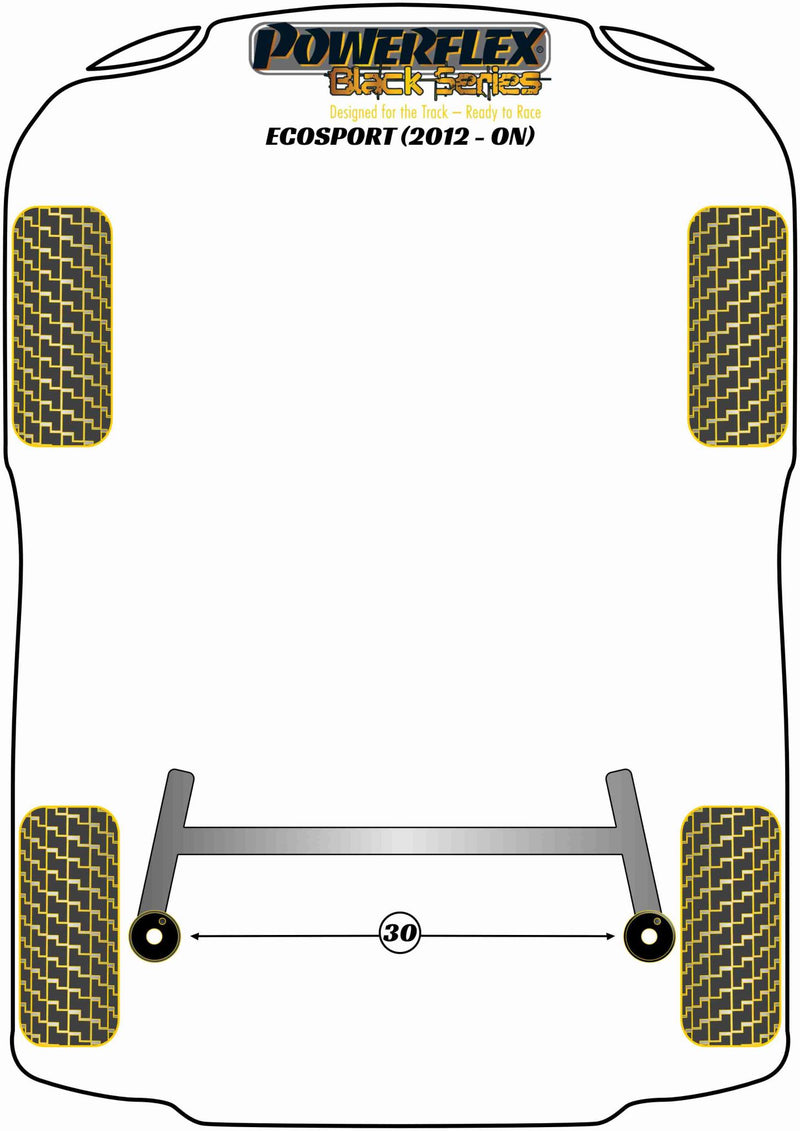 Ford Rear Spring Upper Isolator Pad