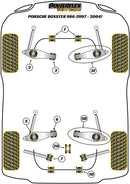 Porsche Front Engine Mount Bush