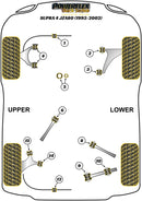 Supra Mk4 JZA80 (1993-2002) Rear Track Control Arm Outer Bush suits Toyota