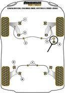 Vauxhall / Opel Rear Trailing Arm Bush