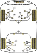 Front Lower Wishbone Rear Bush