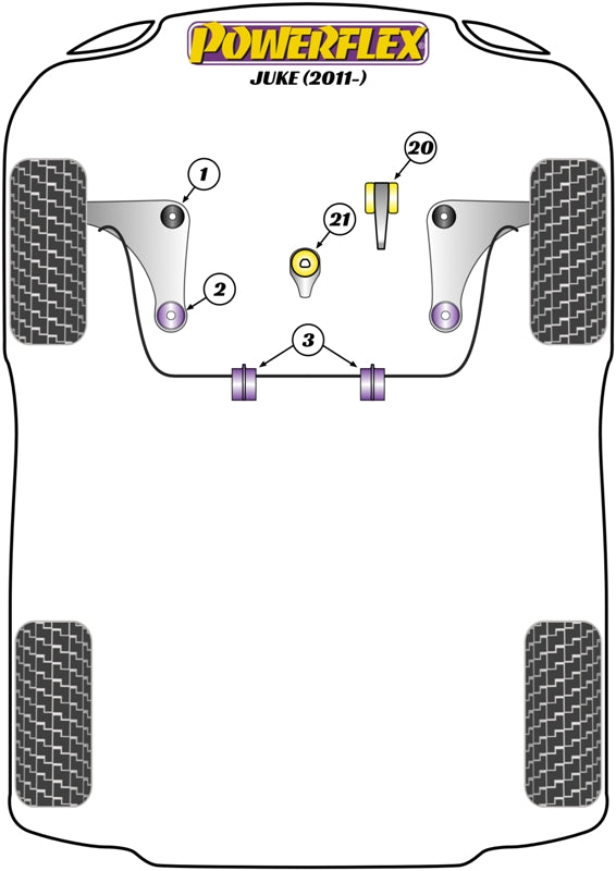 PowerAlign Camber Bolt Kit (14mm)
