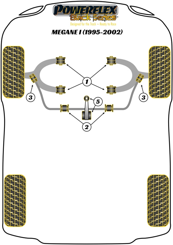 Renault Front Lower Wishbone Bush (Williams)