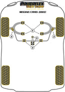 Renault Front Anti Roll Bar Outer Mount