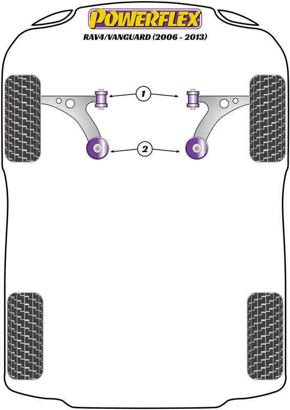 PowerAlign Camber Bolt Kit (17mm)