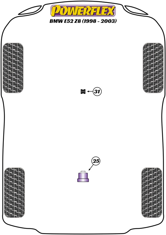 BMW Rear Diff Front Mounting Bush