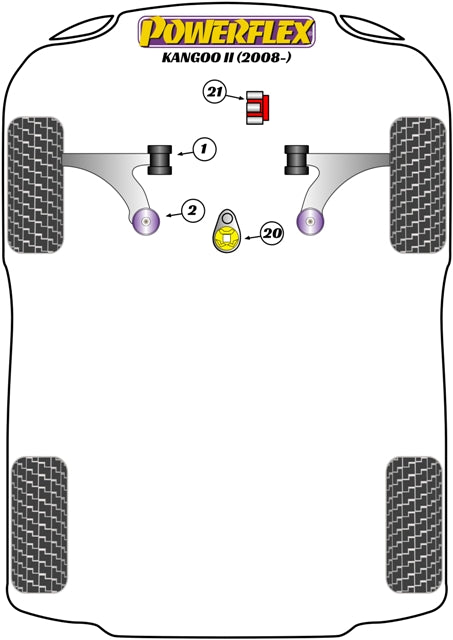Renault Front Arm Front Bush