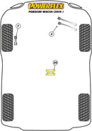 Front Lower Radius Arm to Chassis Bush Caster Adjustable