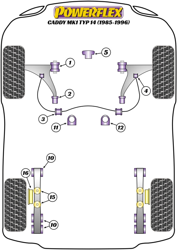 Volkswagen Steering Rack Mount