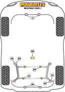 Ford Mustang (2015-2023) Rear Subframe Front Bush