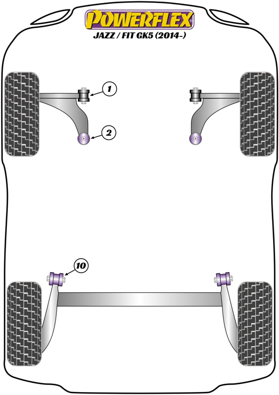 PowerAlign Camber Bolt Kit (14mm)