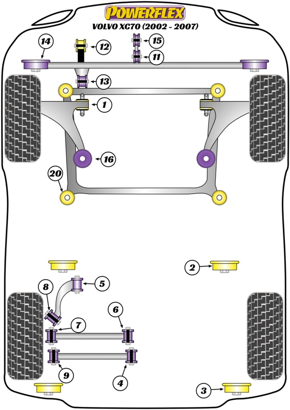 Volvo Strut Brace Tensioning Kit
