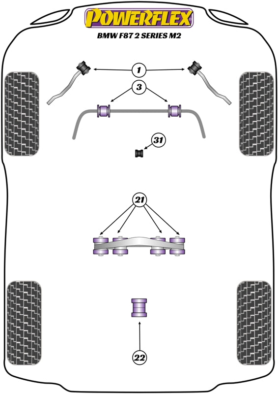 BMW Dual-Mount Rear Differential Bracket