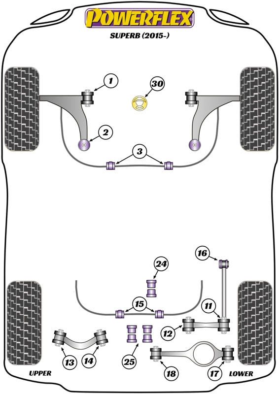 Rear Lower Track Rod Inner Bush