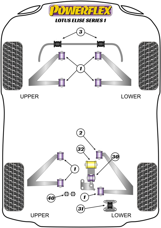 Lower Engine Mount Bush