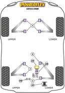 Rear Lower Wishbone Front Bush