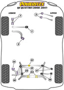 Audi Front Lower Radius Arm to Chassis Bush
