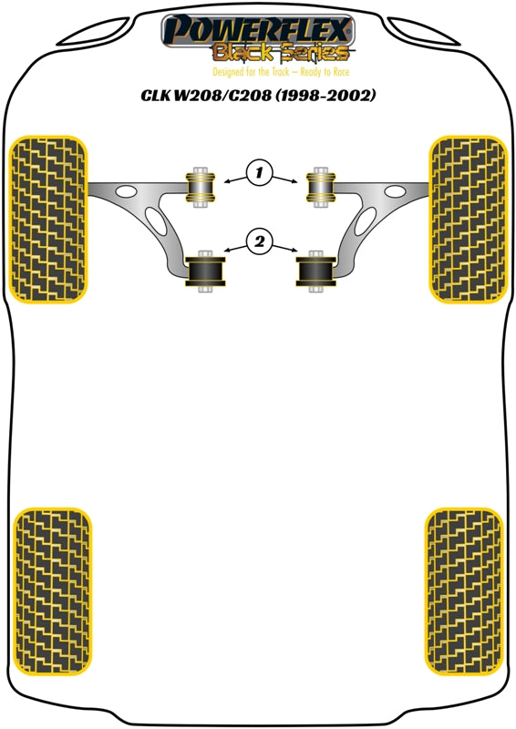 Mercedes-Benz Front Track Control Arm Front Bush