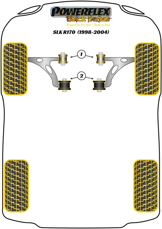 Mercedes-Benz Front Track Control Arm Rear Bush