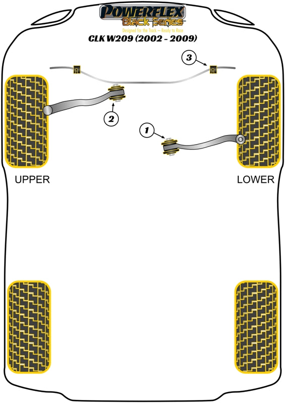 Mercedes-Benz Front Upper Arm Inner Bush
