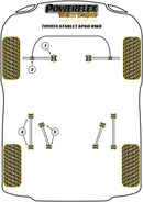 Starlet KP60 Series (1978 - 1984) Rear Upper Control Arm Bush suits Toyota