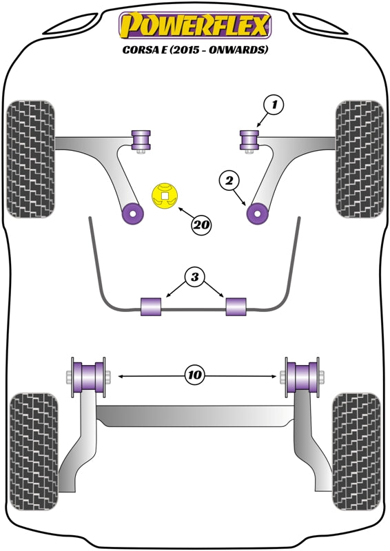 Upper Gearbox Mount Insert (Diesel)
