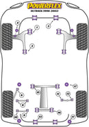 Subaru Front Arm Rear Bush - Caster Adjust