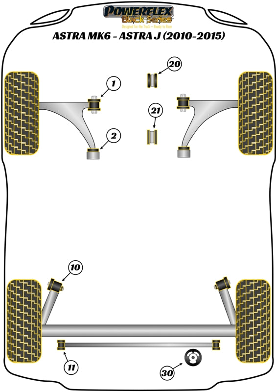 Rear Panhard Rod Outer Bush