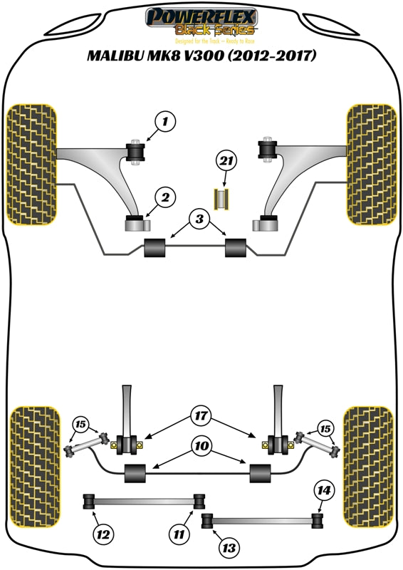 Rear Upper Arm Outer Bush