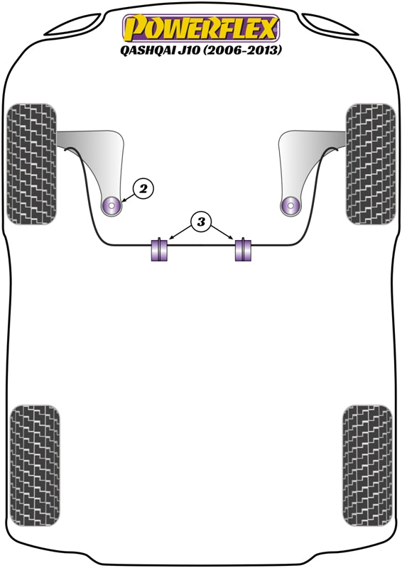 Nissan Front Anti Roll Bar Bush 21mm