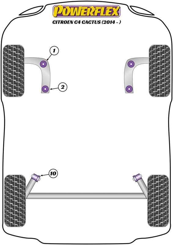 Front Anti Roll Bar Bush 20mm