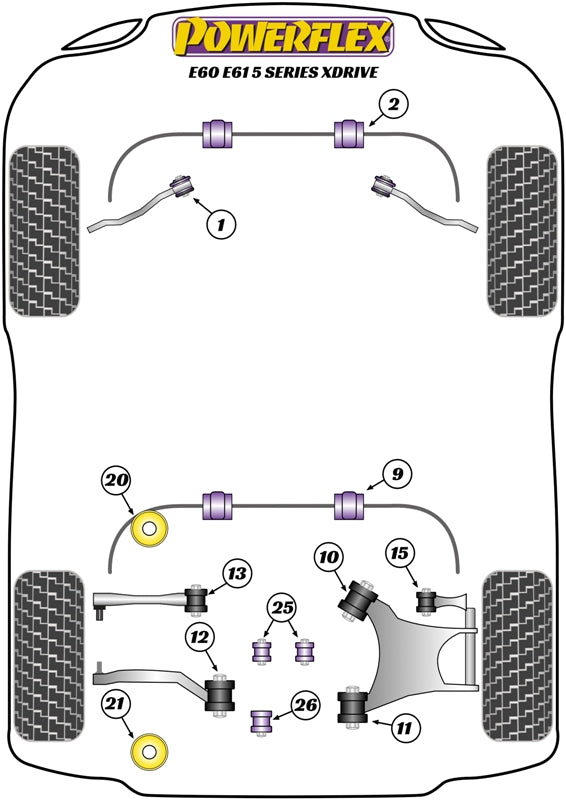 BMW Rear Lower Arm Front Bush