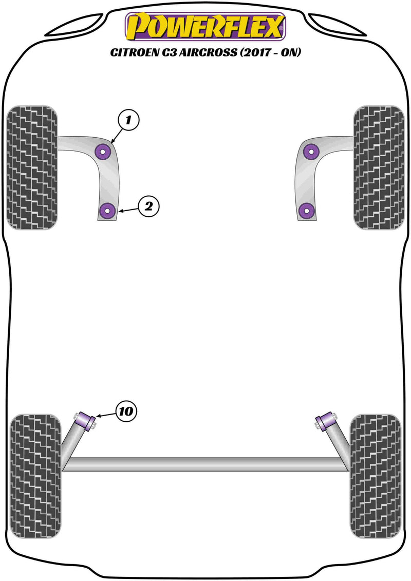 Front Anti Roll Bar Bush 21mm