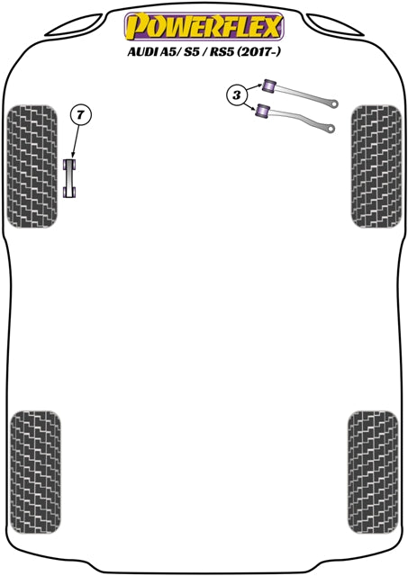 Audi Front Upper Control Arm Bush - Camber Adj