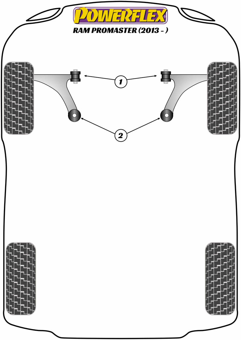 Front Wishbone Rear Bush
