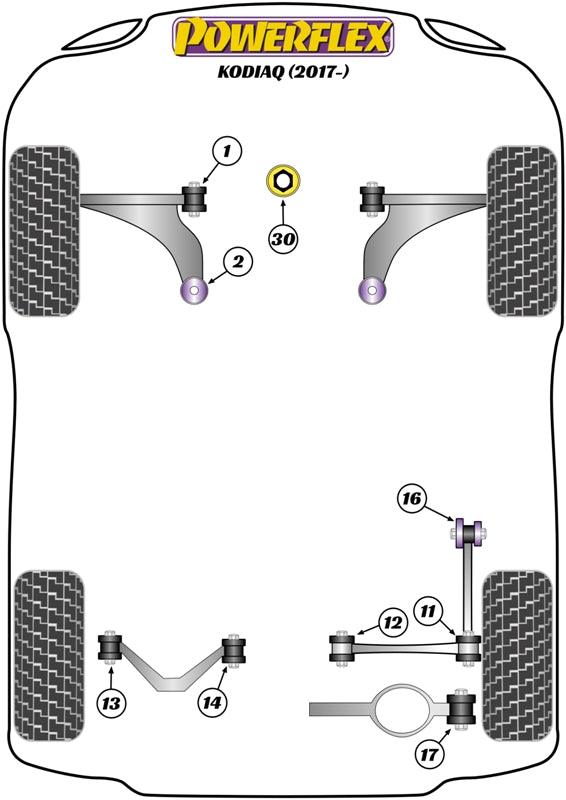 Rear Subframe Rear Mounting Bush