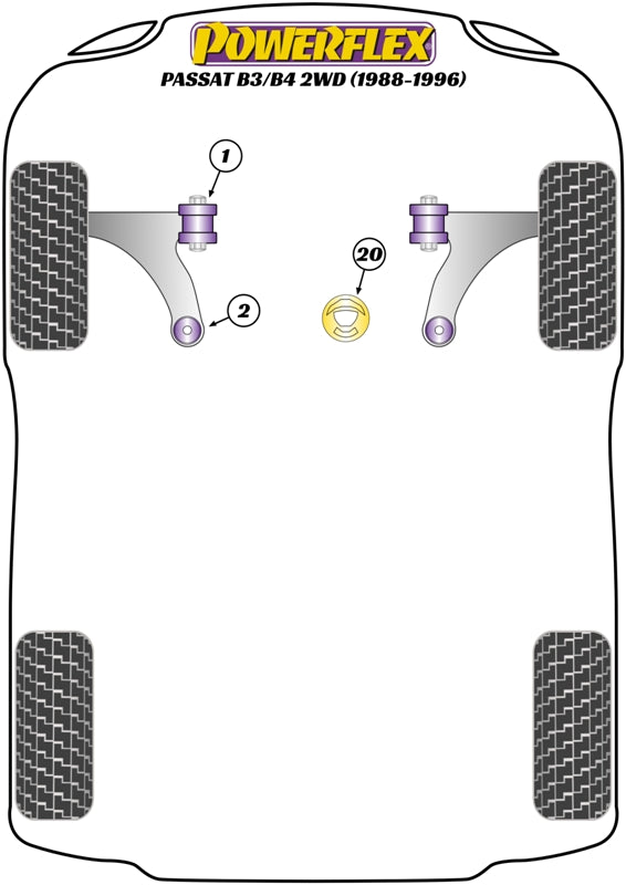 PowerAlign Camber Bolt Kit (12mm)