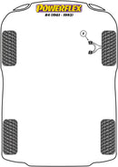 Renault Front Anti-Roll Bar Mounting Bush 21mm