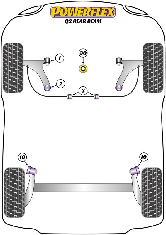 VAG Jacking Point Insert Kit of 4
