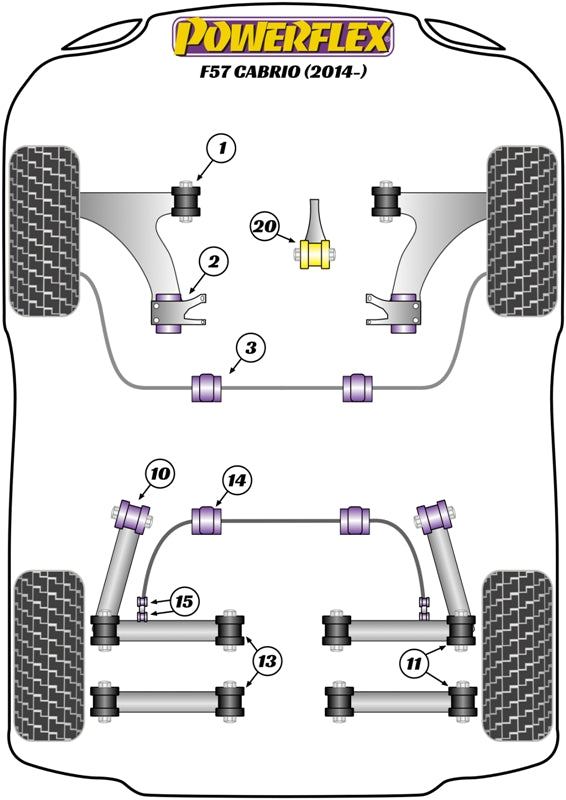 Upper Engine Mount Insert Kit