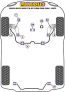 Lancia Delta 1600 GT & HF Turbo 2WD (1986-1992) Rear Anti Roll Bar Outer Bush