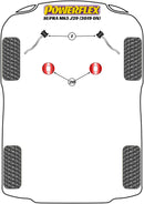 Front Radius Arm To Chassis Bush Caster Adj