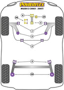 Lower Engine Mount Small Bush Round Bracket