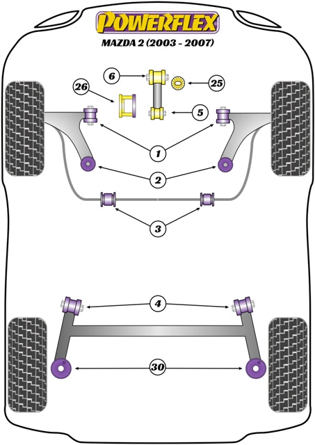 Upper Transmission Mount Insert