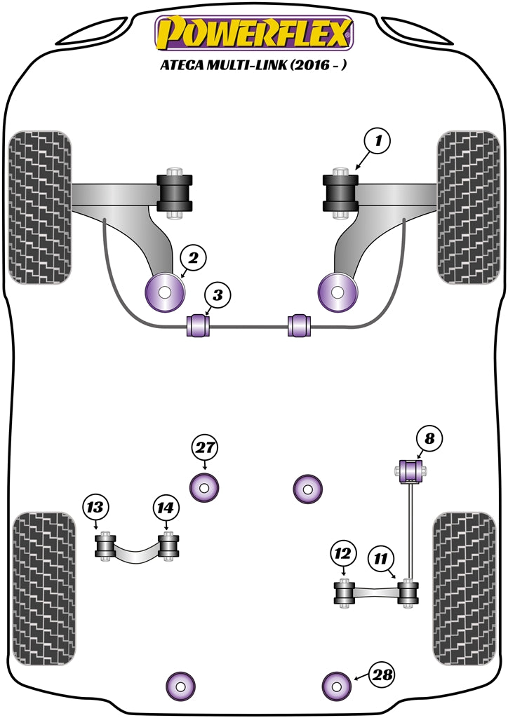 Rear Subframe Front Mounting Bush