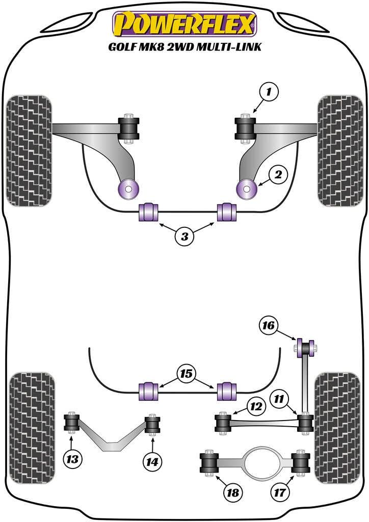 Lower Torque Mount Small Bush