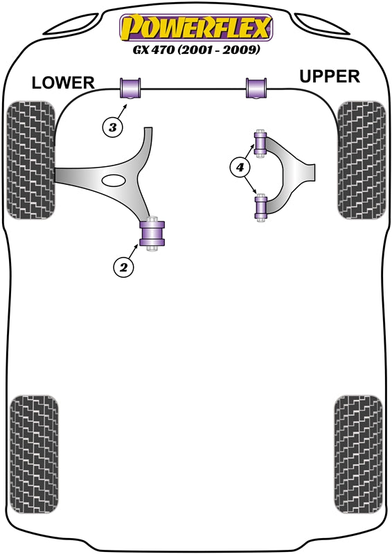 Front Lower Arm Rear Bush 14mm