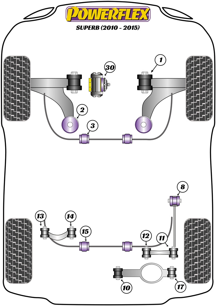 VAG Jacking Point Insert Kit of 4