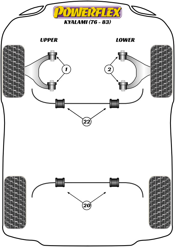 Front Lower Wishbone Bush