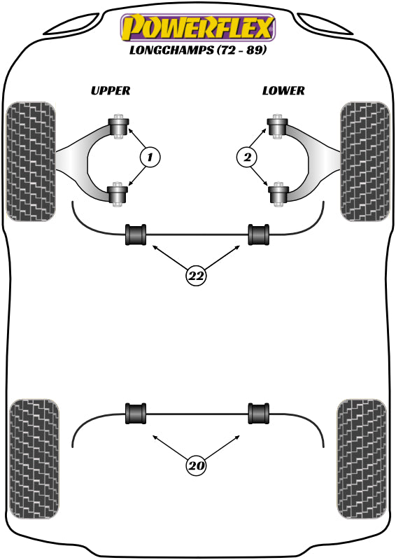 Front Lower Wishbone Bush